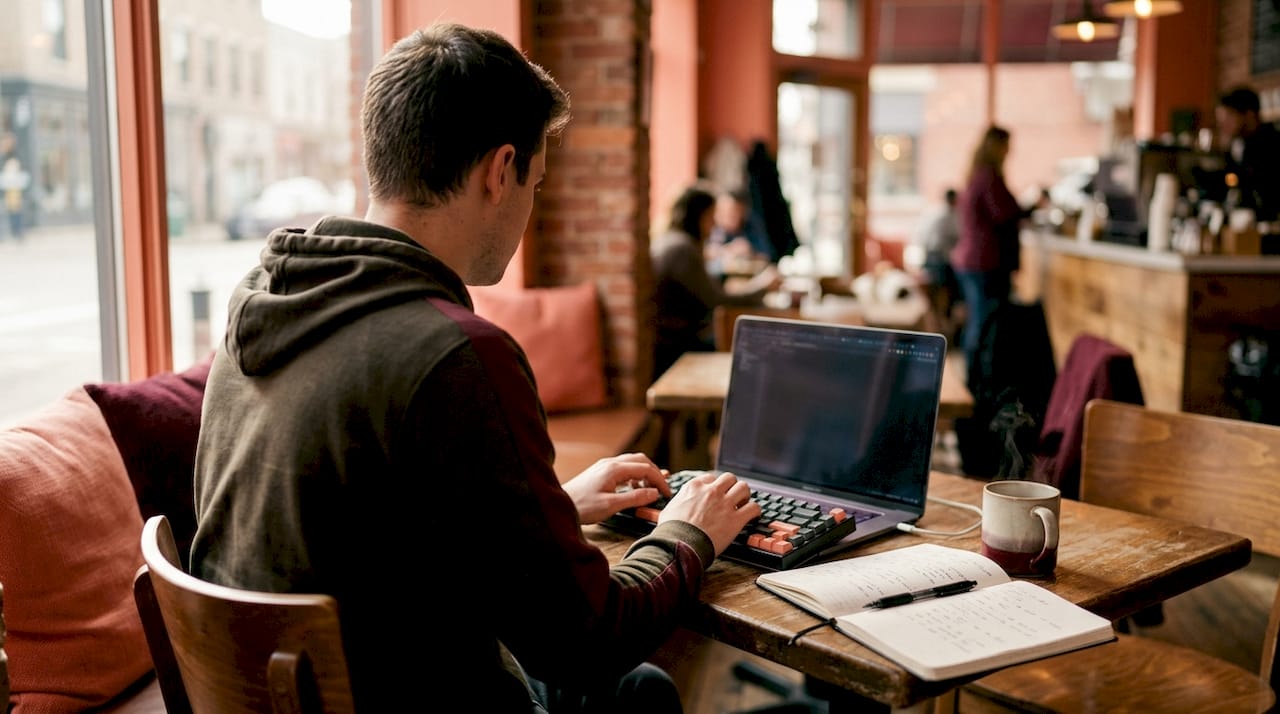 Un desarrollador está creando una página web para una empresa.