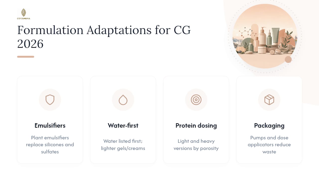 How Are Formulations Adapting to Meet CG Standards by 2026? — overview diagram