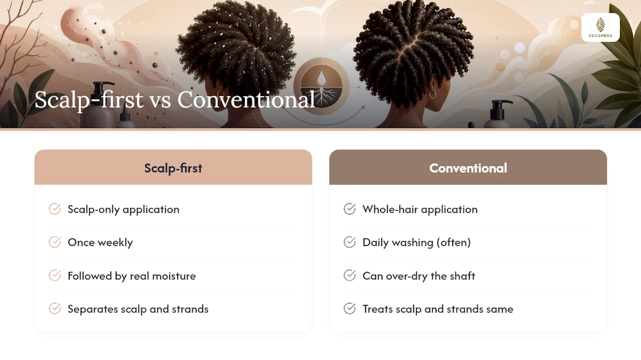 Treat and Protect: The Right Way to Think About Afro Dandruff — overview diagram