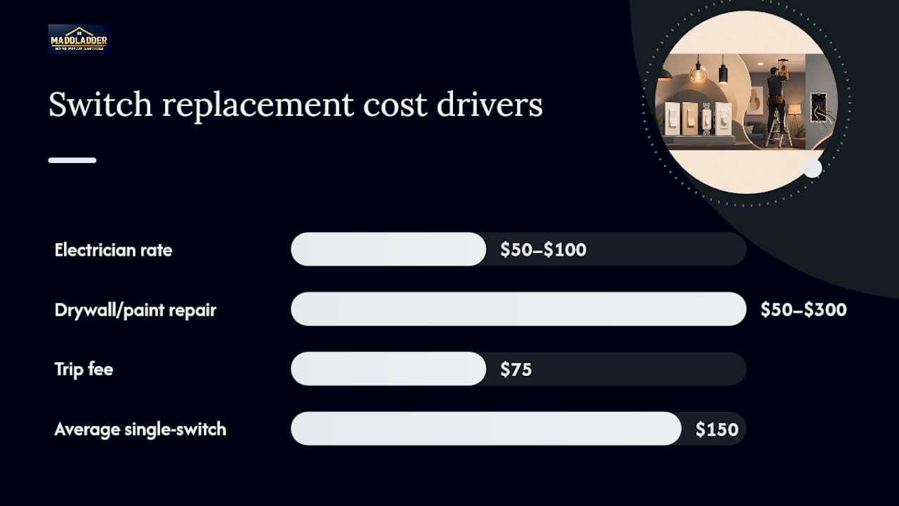 What Drives Switch Replacement Prices Up or Down — overview diagram