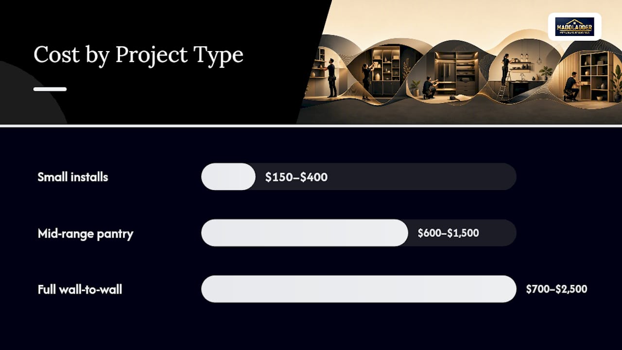 What Does Shelving Installation Cost by Project Type? — overview diagram