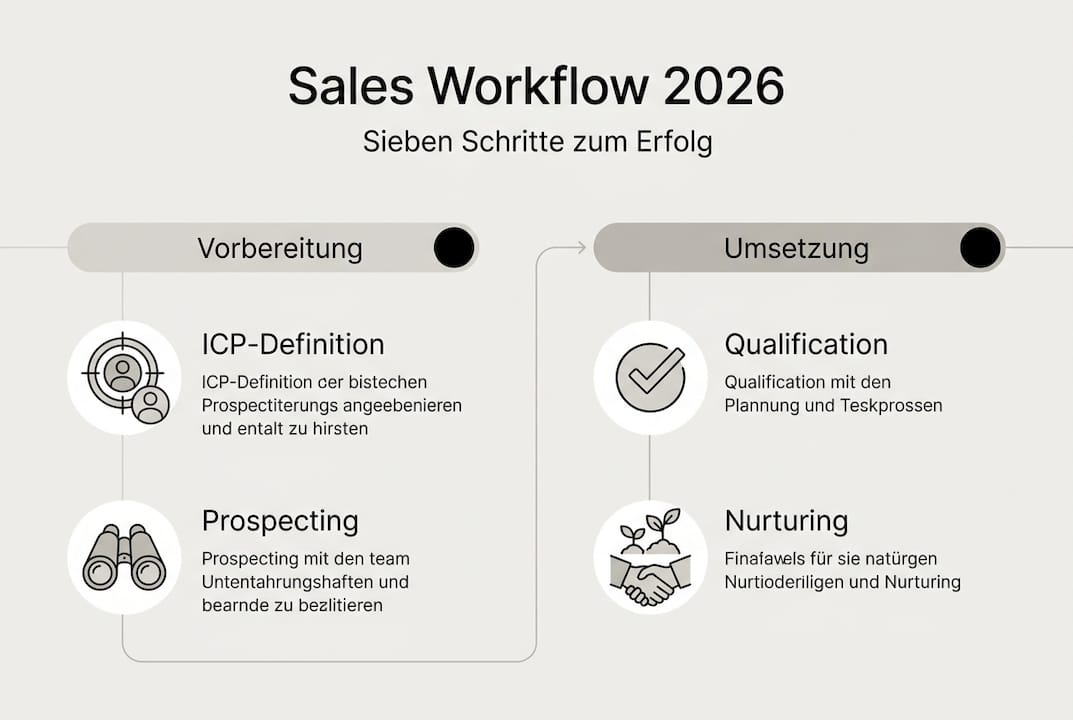 Ablaufdiagramm: So funktioniert erfolgreiches Sales-Outsourcing im Jahr 2026