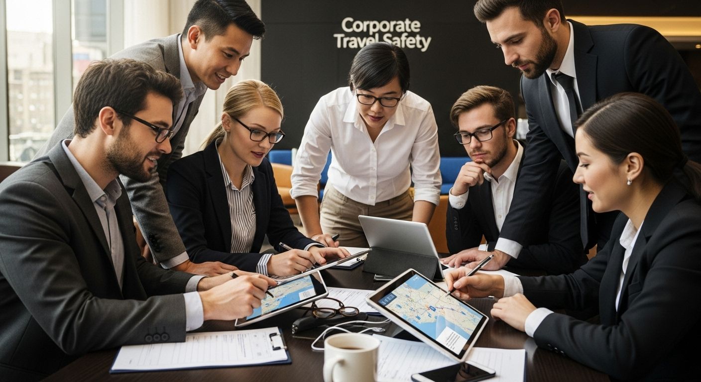 corporate travel safety tips group
