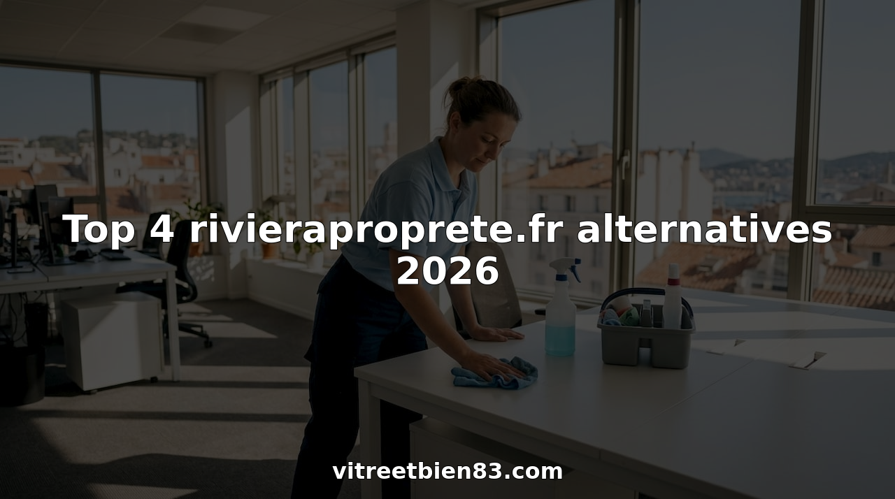 Une agente d’entretien s’affaire dans un bureau baigné de lumière naturelle.