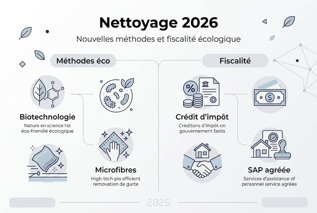 Panorama 2026 : les pratiques de nettoyage et leur fiscalité en un coup d’œil