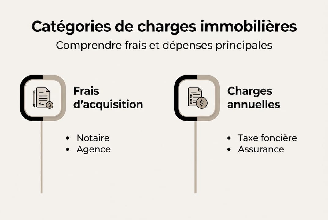 Panorama des différentes charges liées à l’immobilier en un coup d’œil