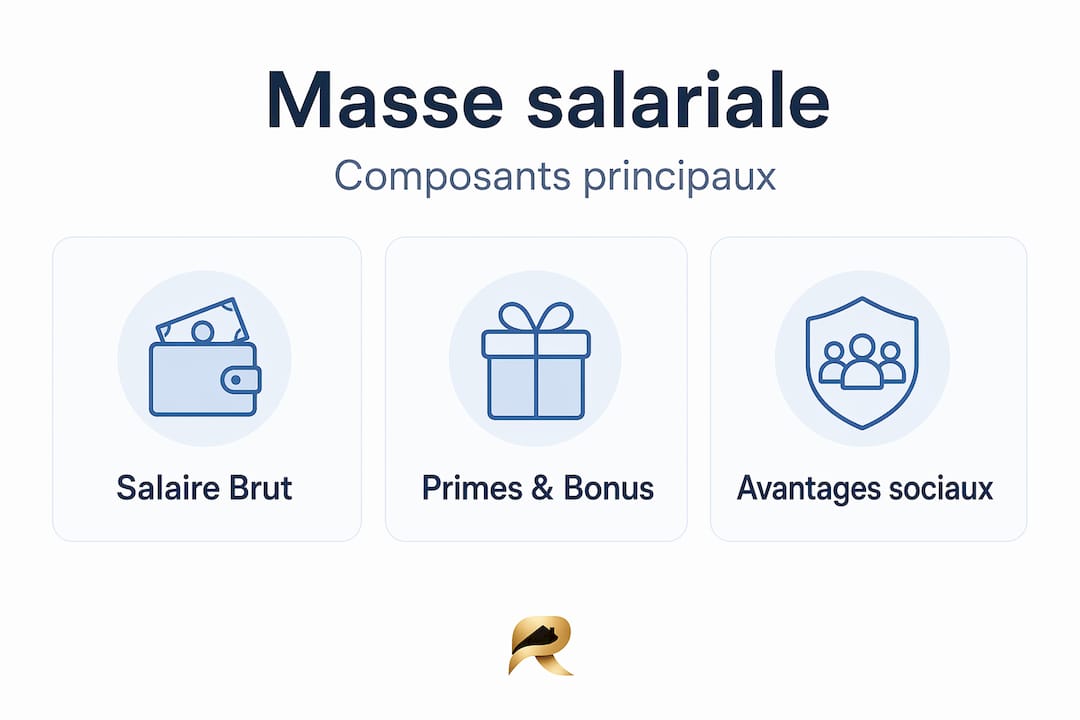 Les points clés de la masse salariale en un coup d'œil