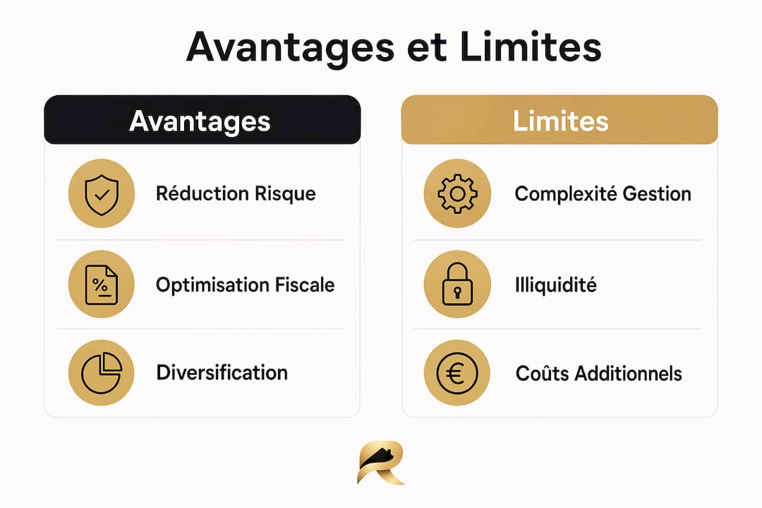 Infographie : tour d’horizon des atouts et des freins liés à la diversification de son patrimoine immobilier