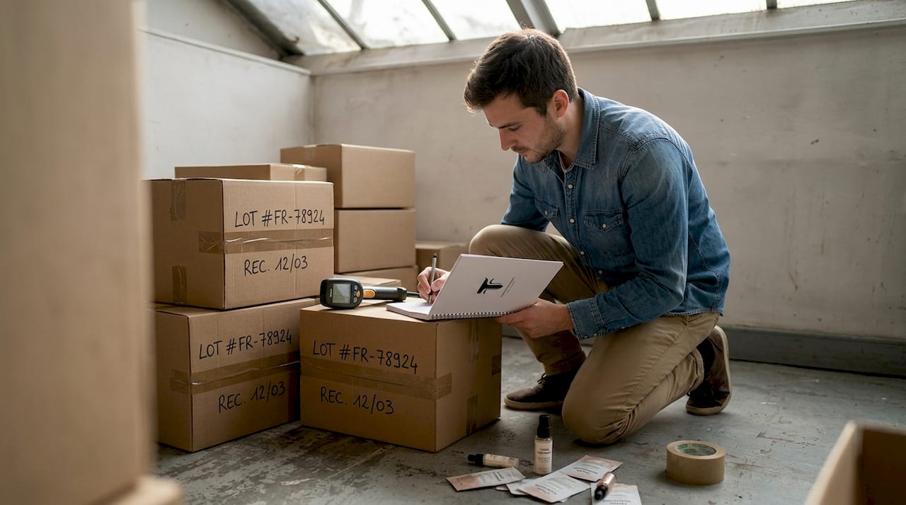 Responsable du suivi qualité et de la traçabilité des produits cosmétiques