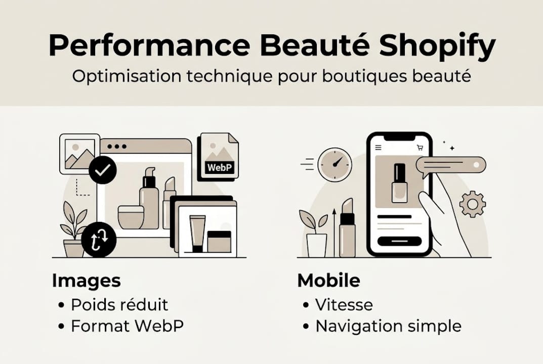 Chiffres clés sur la performance des boutiques beauté en ligne sur Shopify