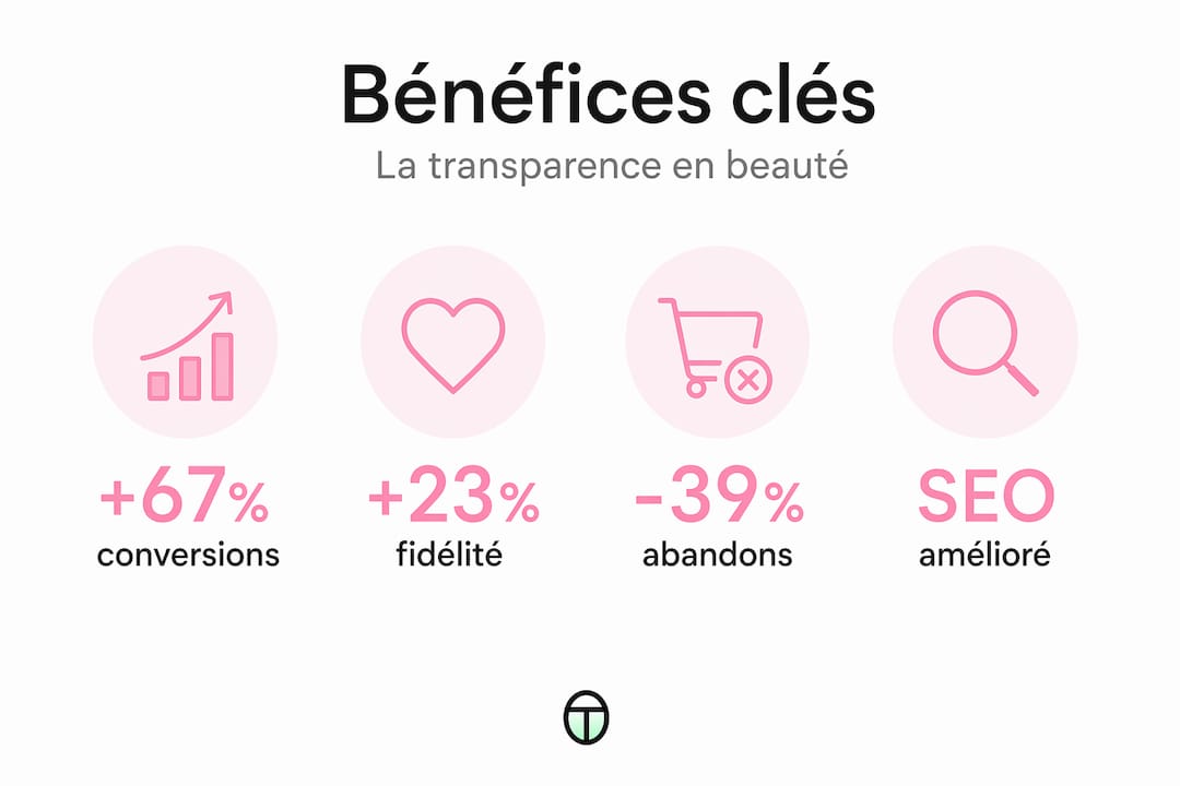 Infographie : les chiffres clés sur les bénéfices de la transparence