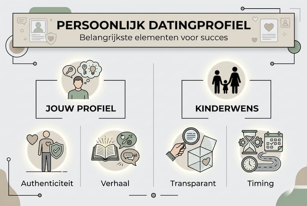 Infographic: Jouw datingprofiel en kinderwens in beeld