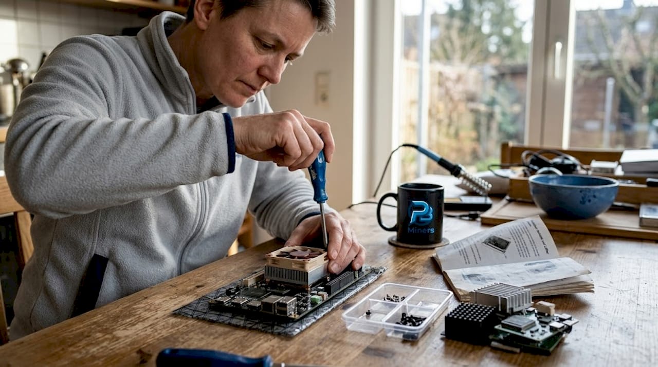 Verbesserung der Kühlung für mein Mining-Gerät zu Hause