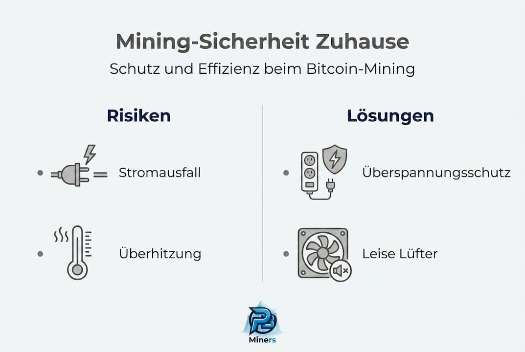 Übersicht: Sicherheitstipps und Lösungsansätze für Mining zu Hause
