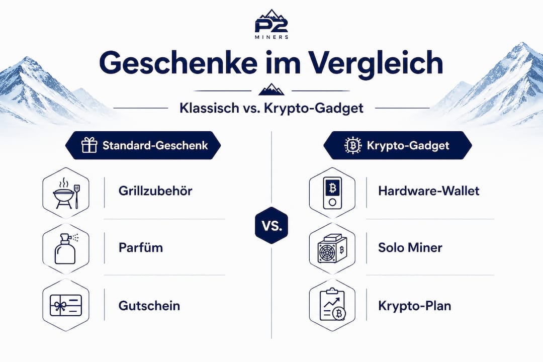 Infografik: Klassische Technik-Gadgets im Vergleich zu Krypto-Gadgets