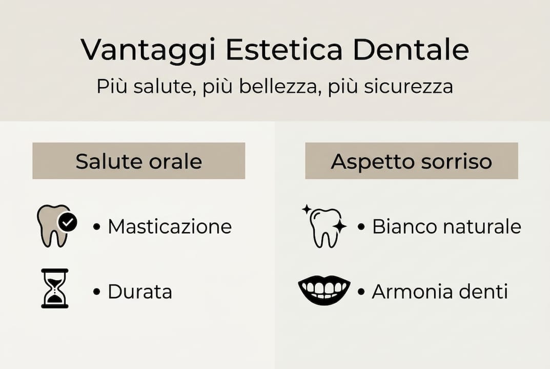 Infografica: tutti i benefici dell’estetica dentale di ultima generazione