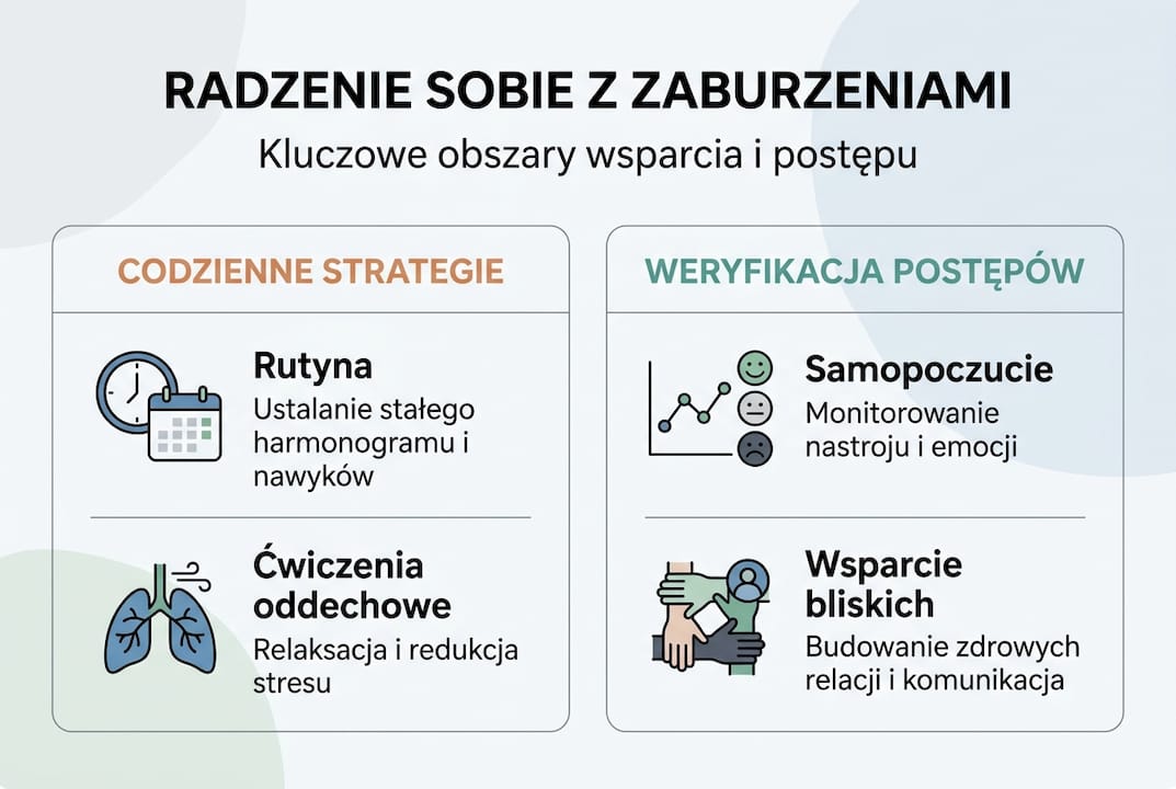Infografika: Jak skutecznie radzić sobie z zaburzeniami osobowości