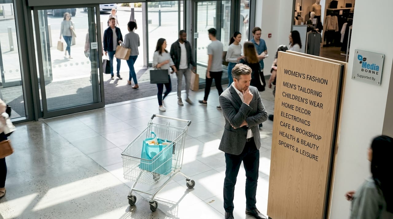 Shopper using digital store directory