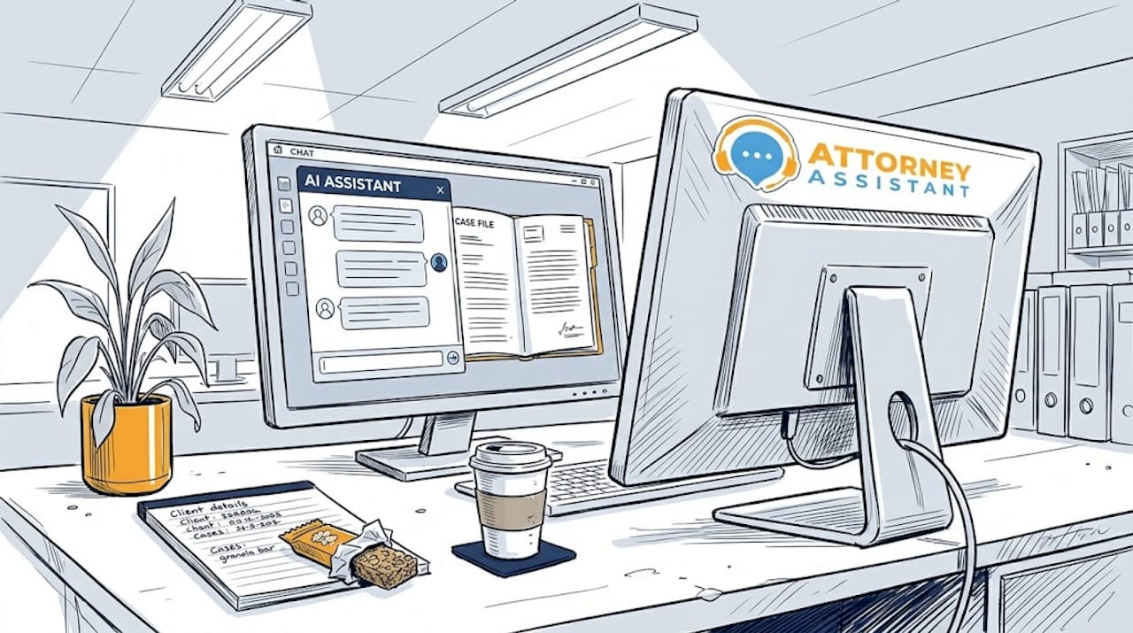 Paralegal uses AI chat during client intake