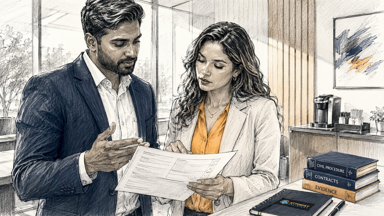 Intake staff conducting client follow-up calls