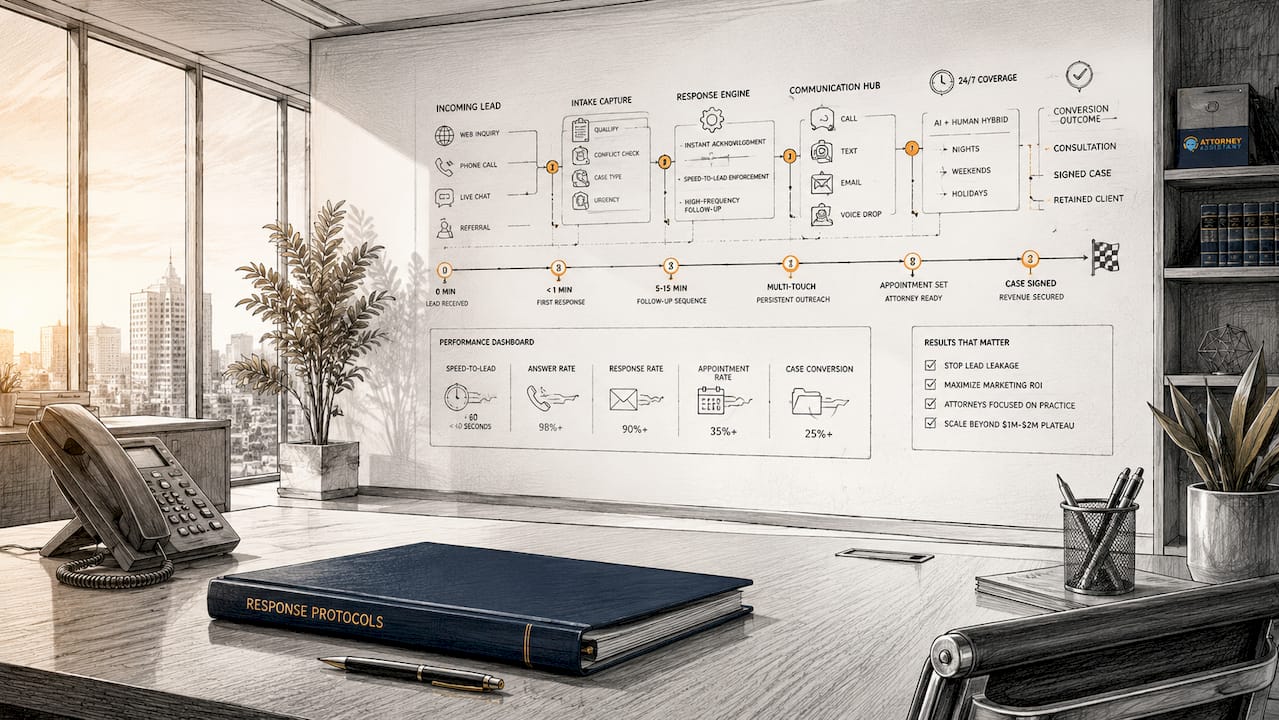 Law firm communication standards command center