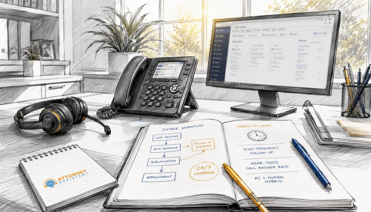 Call intake tools and workflow workspace close-up