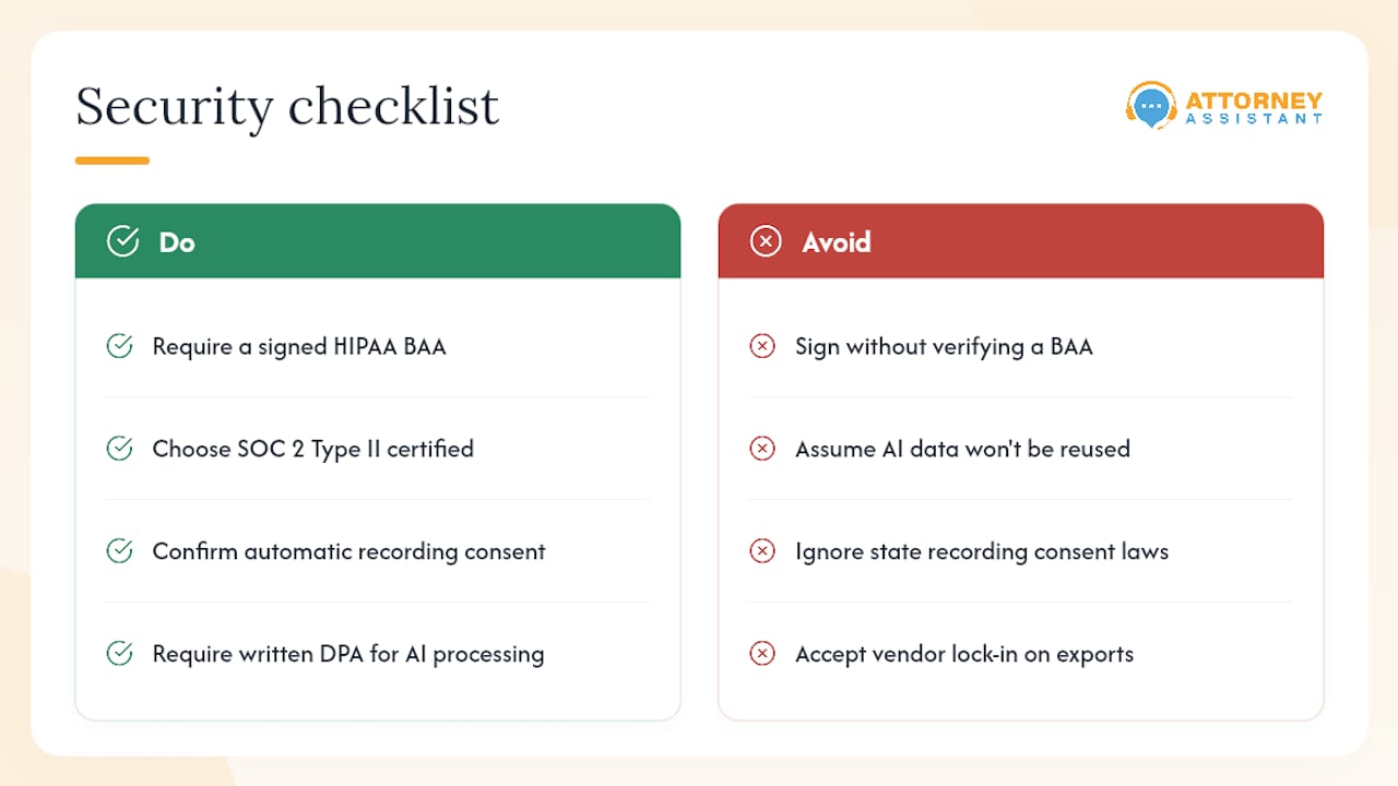 Security, compliance, and data handling across alternatives — overview diagram