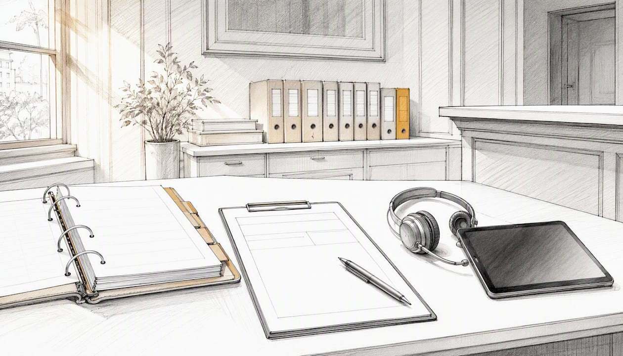 Legal document assembly workspace