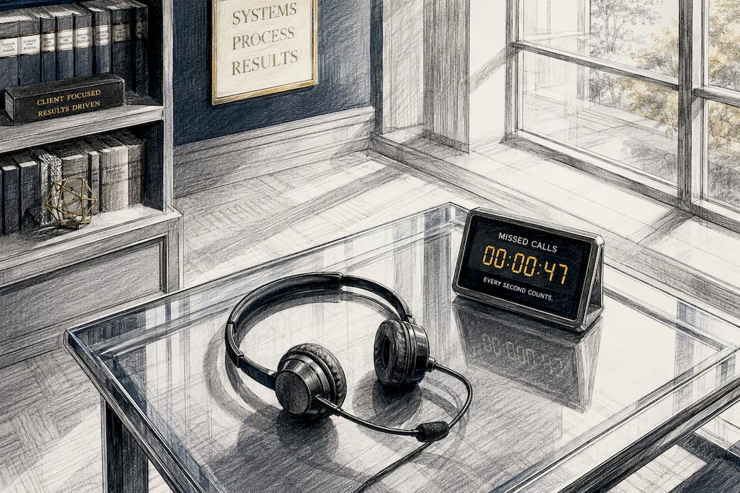 Legal office headset and callback timer