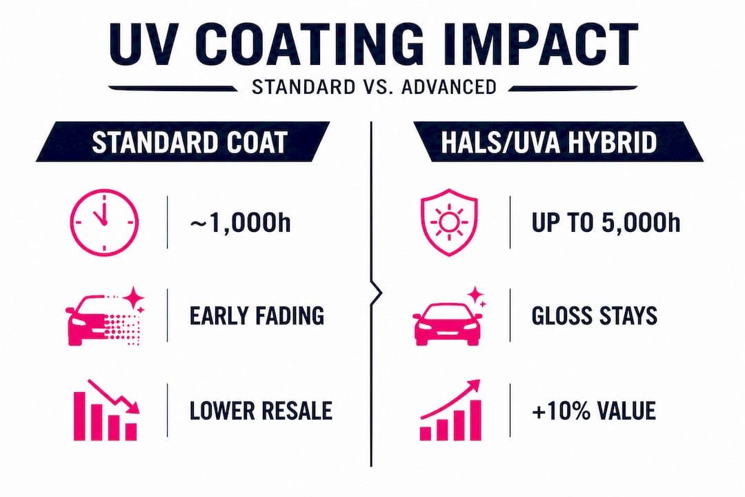Infographic compares coating types and benefits