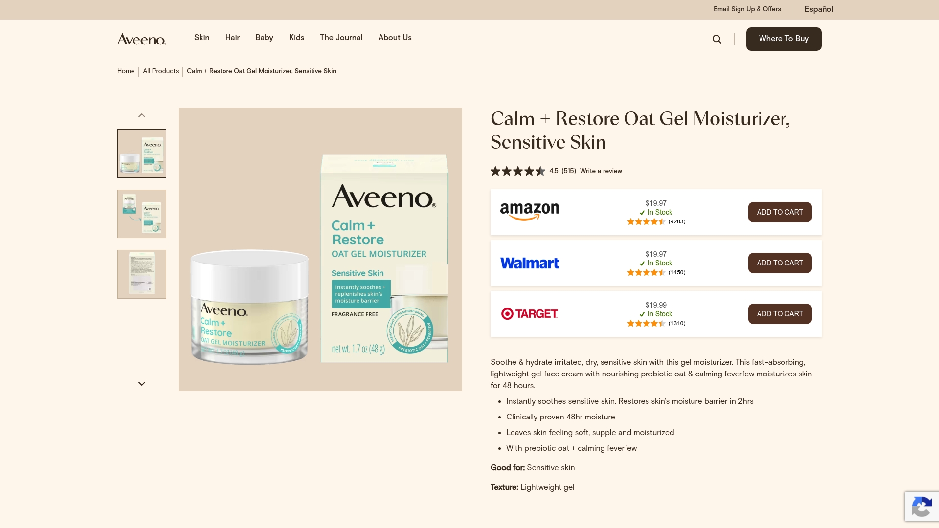 https://aveeno.com/products/calm-restore-oat-gel-moisturizer-sensitive-skin
