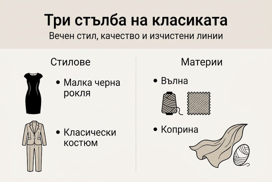 Инфографика: Основи на вечната елегантност в модата