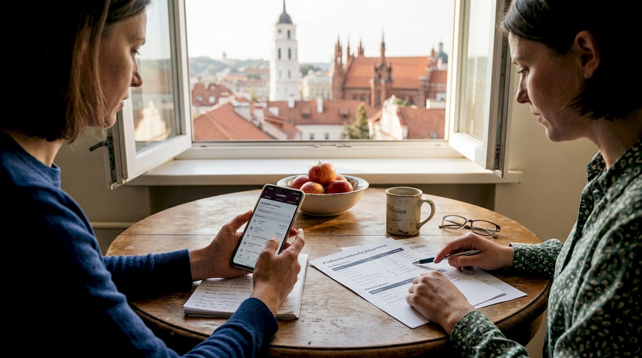 Moterys ieško geriausių valiutos keitimo variantų Lietuvoje