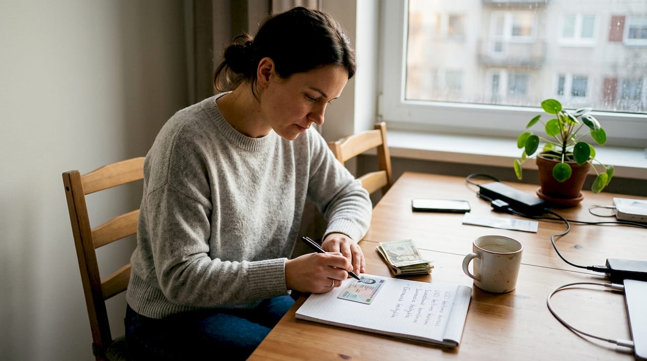 Moteris namuose ruošiasi keisti valiutą