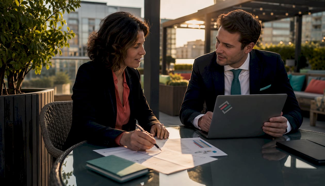 Hands discussing corporate hedging strategies