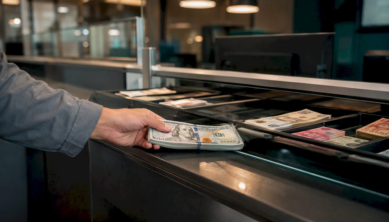 Forexlita keityklos monetų skaičiavimo aparato artimas vaizdas