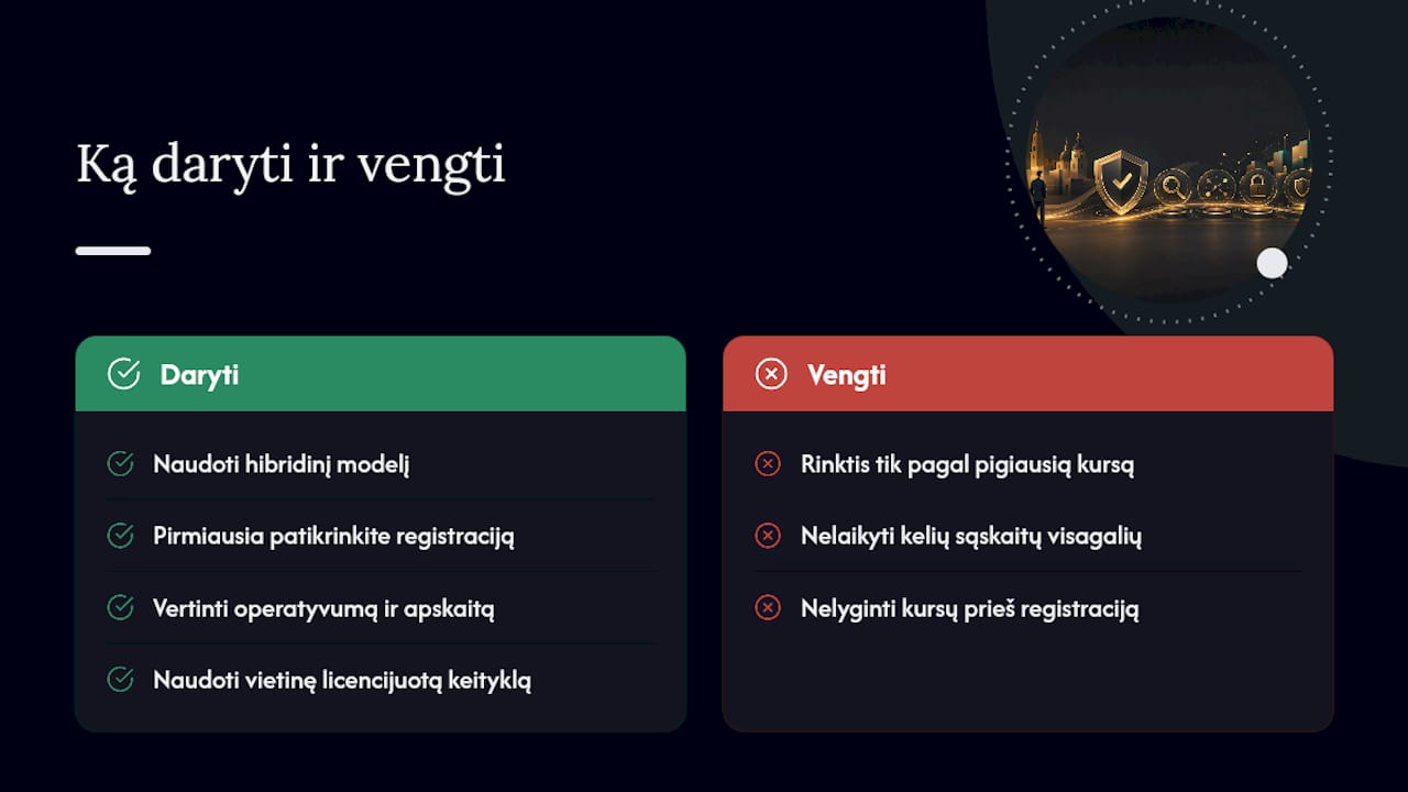 Ką verslui dažnai pamiršta apie valiutos keitimą — overview diagram