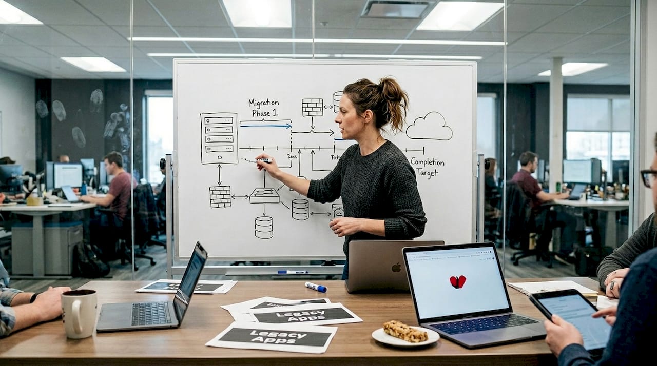 IT manager draws legacy to cloud migration plan