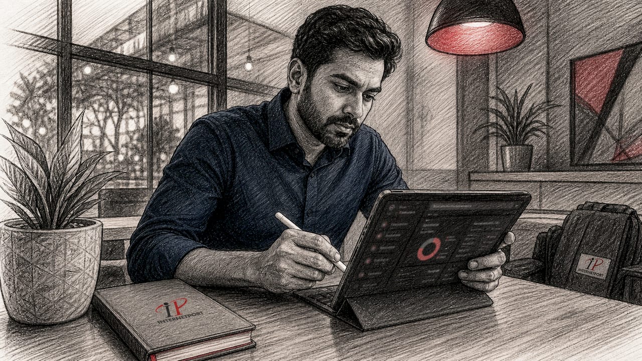 IT security analyst monitoring HTTPS website