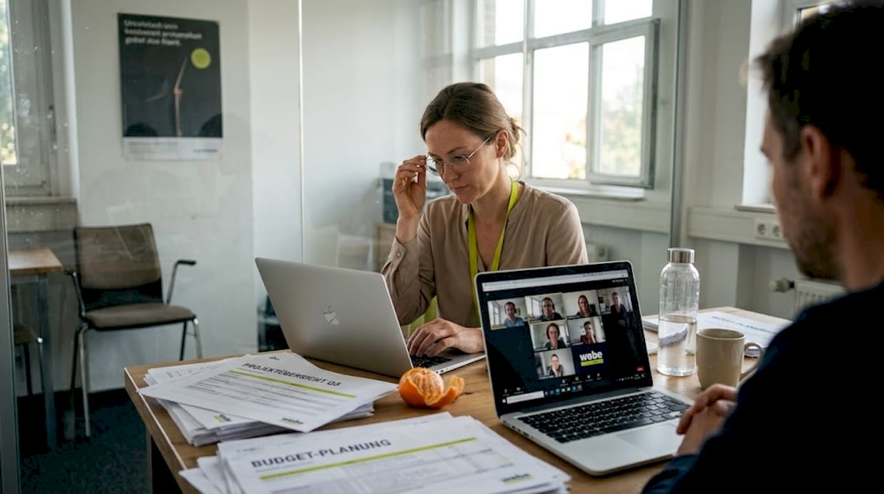 Agenturleiterin im Kundengespräch