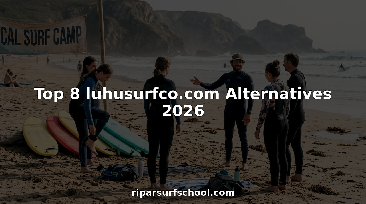 Surf instructor briefing group on Portugal beach