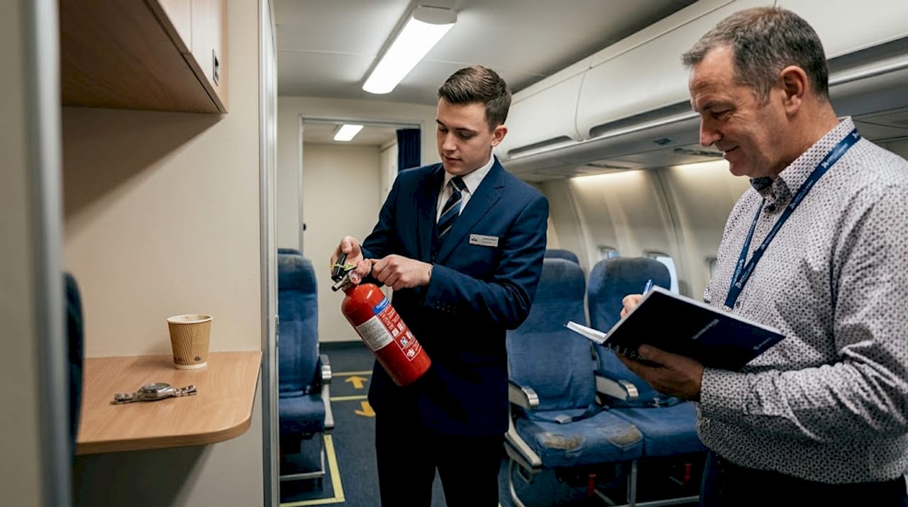 Mise en situation d’épreuve pratique CCA en cabine