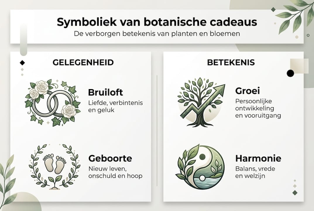 Overzicht: welke planten passen bij welke gelegenheid?
