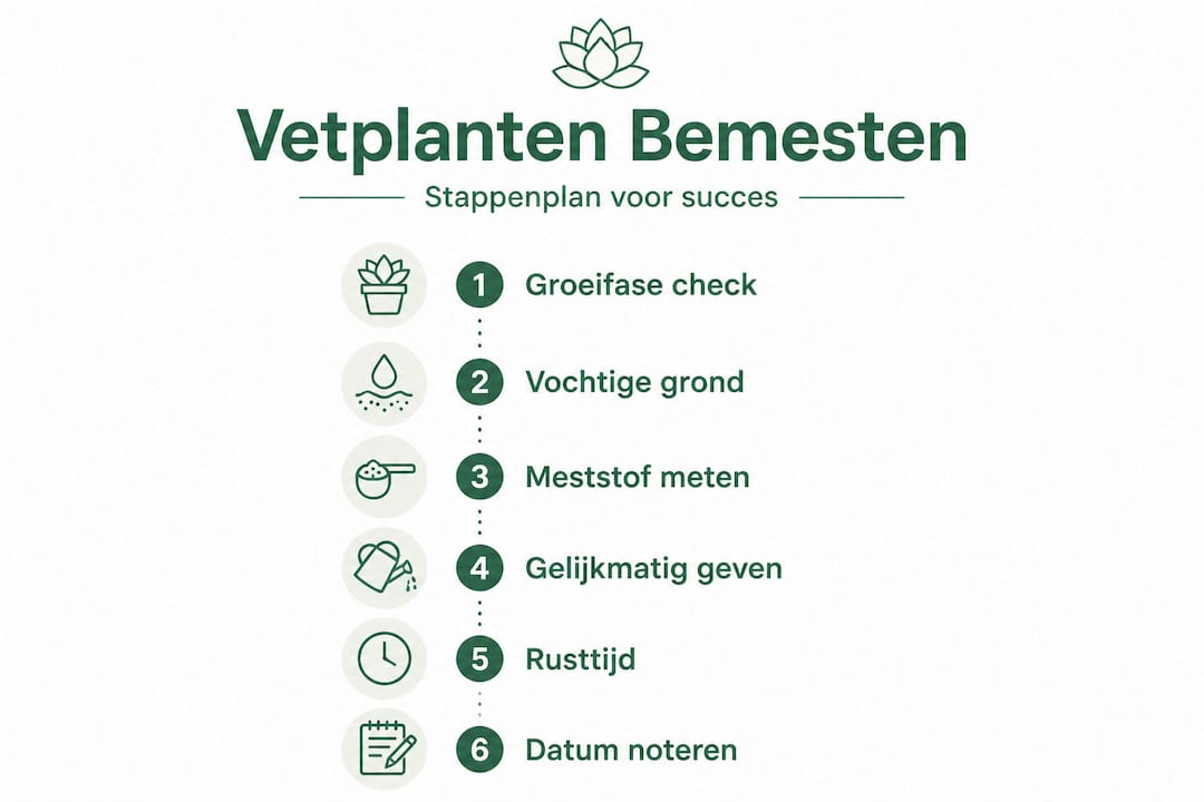Infographic: zo geef je vetplanten op de juiste manier voeding