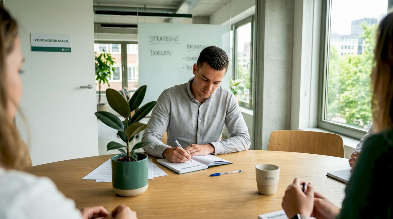 Groen op kantoor: hoe planten teamoverleggen een frisse boost geven