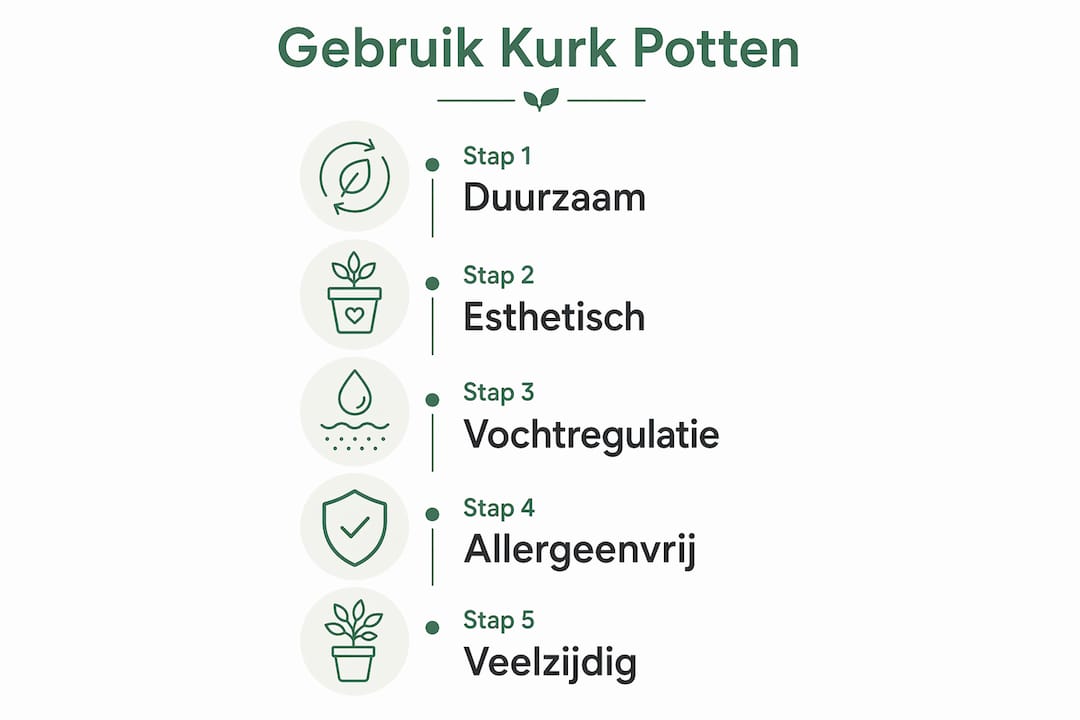 Infographic: De voordelen van het gebruik van potten met een kurken dop
