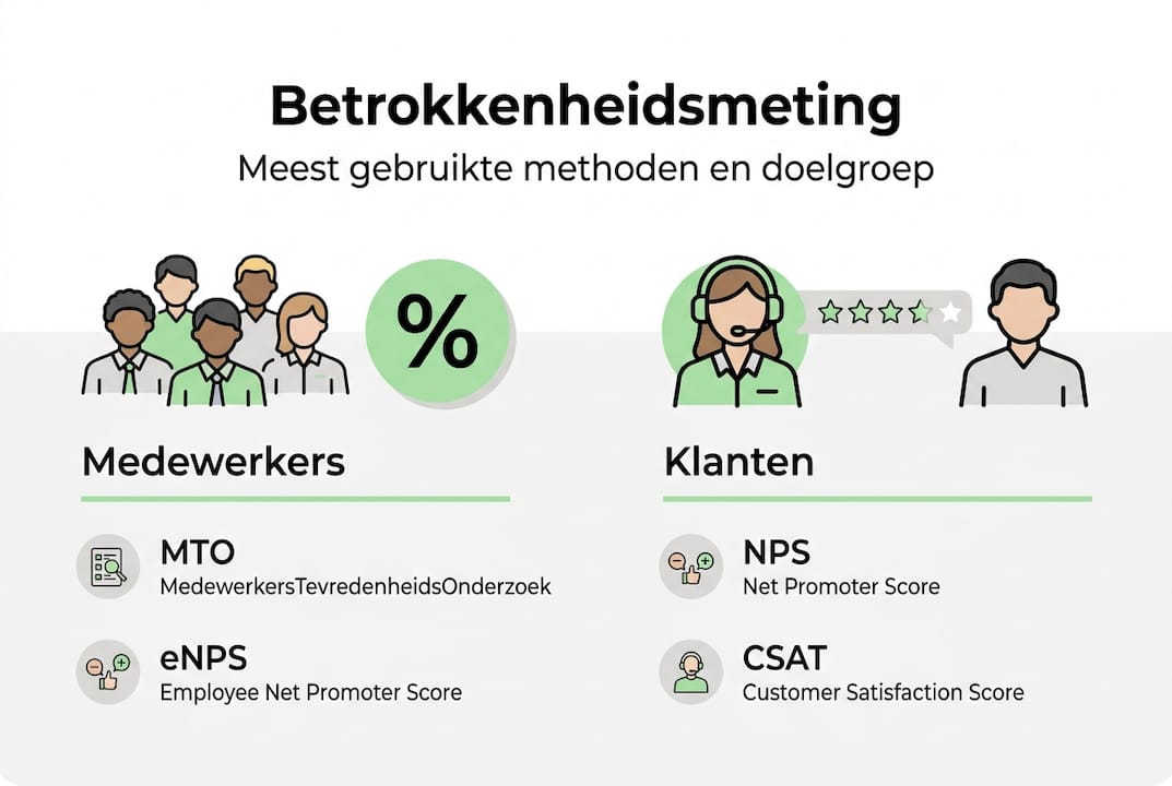 Infographic: overzicht van methoden om betrokkenheid te meten