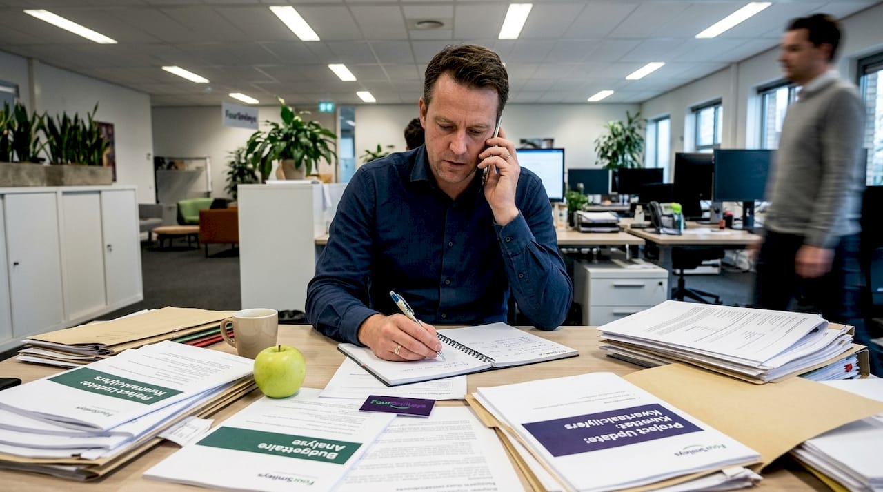 Tijdens het telefoongesprek legt de medewerker direct de feedback van de klant vast.