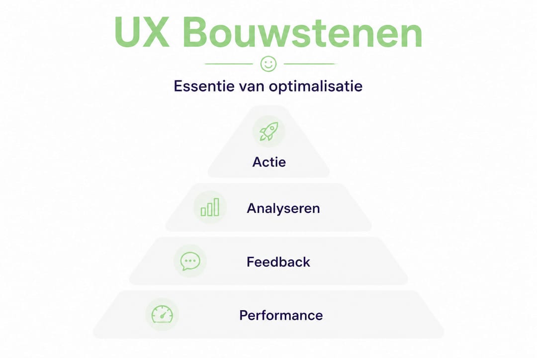 Infographic: de bouwstenen van een sterke UX-piramide