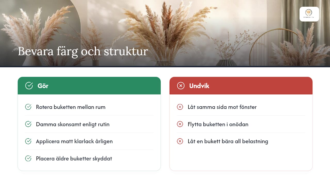 Bevara färg och struktur över flera vintersäsonger — overview diagram
